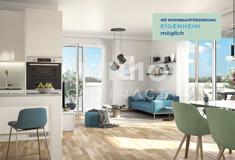 Wohnung - 3200, Ober-Grafendorf - 3-Zimmer Whg. mit ca. 26m² Außenbereich im 3. Stock, Neubau und Provisionsfrei!!