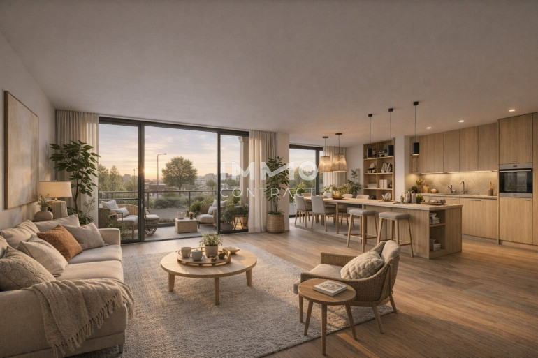 Wohnung - 1220, Wien - Exklusive 4-Zimmer Dachgeschosswohnung mit außergewöhnlich großer Terrasse und Weitblick