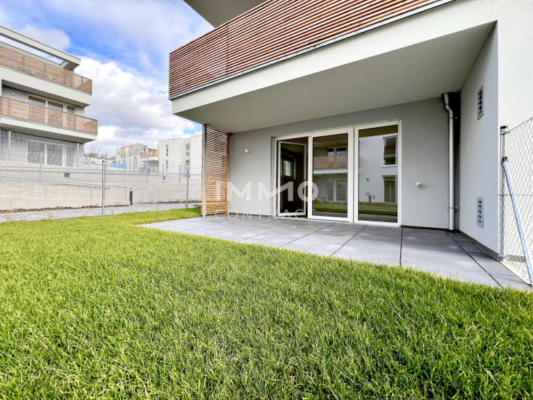 Wohnung - 3500, Krems an der Donau - KREMSER WOHNDOMIZIL3Zi- 63qm- Gartenwohnung, 2Terrassen, Lift, Tiefgarage, in beliebter Grünruhelage