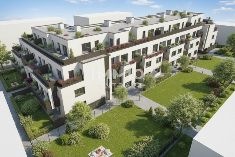 Wohnung - 1220, Wien - Erstbezug 3-Zi-Wohnung mit Terrasse, Garten & Tiefgarage in 1220 Wien – Top Lage!