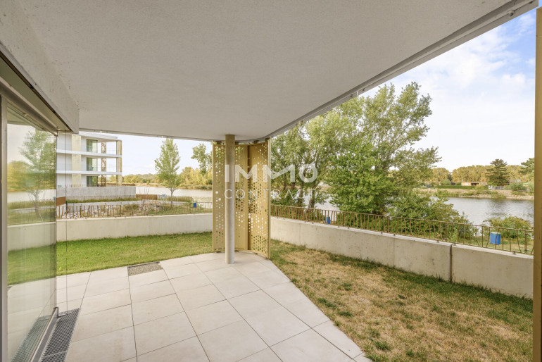 Wohnung - 1190, Wien - 1. Reihe am Wasser! Gartenoase mit 131m2 Garten inkl. Wellness - 365 Tage Urlaub