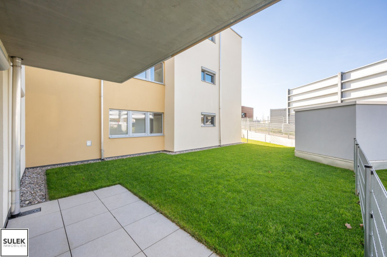Wohnung - 7000, Eisenstadt - letzte Gartenwohnung mit rd. 55m² Wohnfläche, Eigengarten, Terrasse + 2 KFZ-Stellplätze ab März zu mieten (Kaufoption!) **VIDEOTOUR**