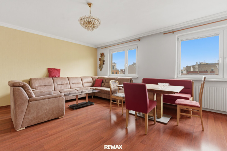 Wohnung - 1100, Wien,Favoriten - Helle, geräumige 3-Zimmer-Wohnung für urbanes Familienglück in Favoriten! Durch die optimale Raumaufteilung auch ideal als WG geeignet.