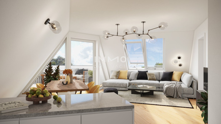 Wohnung - 1110, Wien,Simmering - Exklusive 3-Zi-DG-Wohnung mit zwei Terrassen!