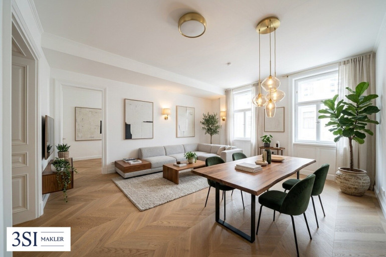 Wohnung - 1090, Wien - Premium Living – moderner Altbau-Luxus in bester Lage