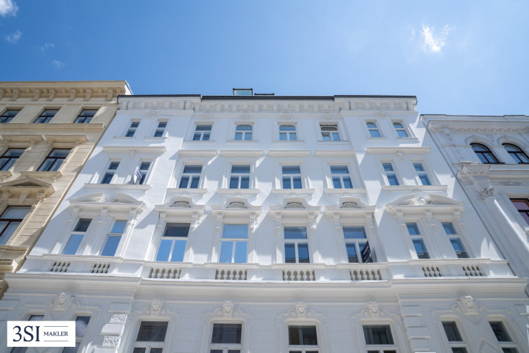 Wohnung - 1090, Wien - Historischer Charme, moderne Eleganz: Luxus Dachgeschosswohnung auf einer Ebene mit zusätzlicher Sonnenterrasse!
