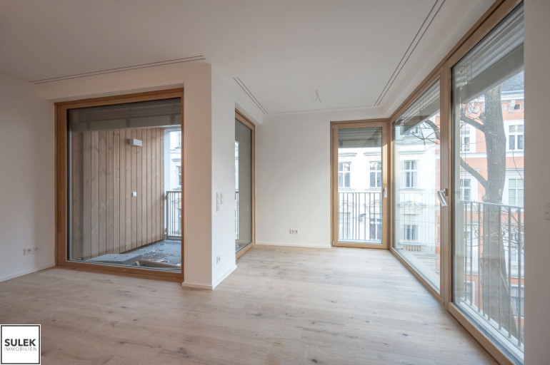 Wohnung - 1070, Wien - **Urbanes Wohnen im 7. Bezirk: Stilvolle Eckwohnung mit Loggia und Arbeitsbereich** ab 01.11