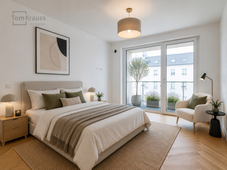 Wohnung - 1030, Wien / Wien 3., Landstraße - SONNE UND RUHE PERFEKT VEREINT – 2 ZIMMERWOHNUNG  MIT ZWEI LOGGIEN IM 4. STOCK