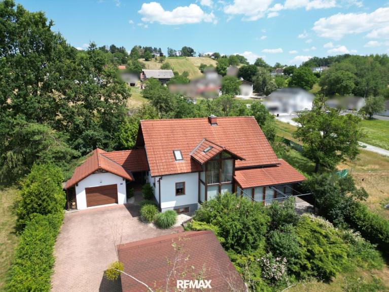 Haus - 7574, Neudauberg - Bezugsfertiges Einfamilienhaus voll unterkellert mit Doppelcarport und Garage am Ende einer Sackgasse