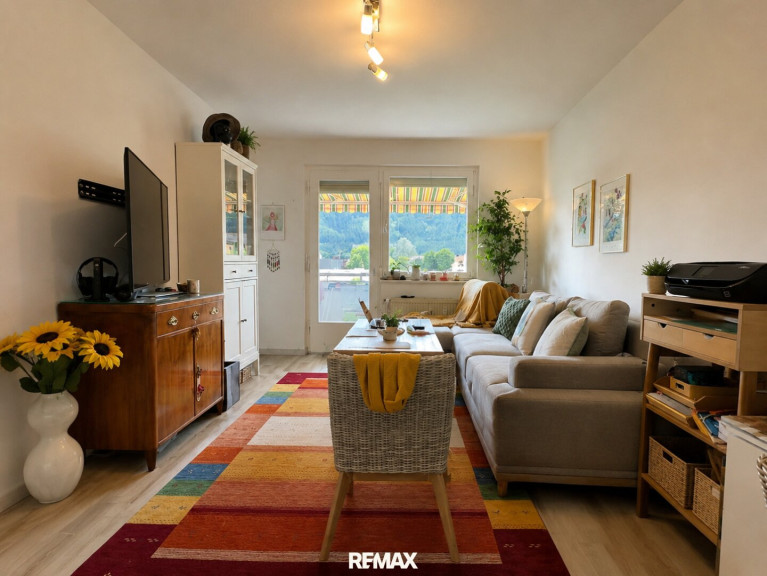 Wohnung - 8641, Sankt Marein im Mürztal - ***Gepflegte Erdgeschoßwohnung mit Balkon in ruhiger Grünlage von St. Marein im Mürztal***