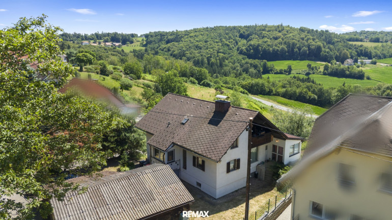 Haus - 8081, Guggitzgraben - Verborgene Schönheit in sonniger Aussichtslage! Großzügiger Rohdiamant am sonnigen Hügel nähe Heiligenkreuz am Waasen