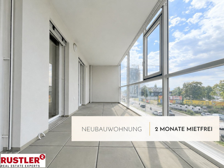 Wohnung - 8020, Graz - Top-Lage: 2 MONATE-MIETFREI - 2 Zimmer-Wohnung mit Loggia