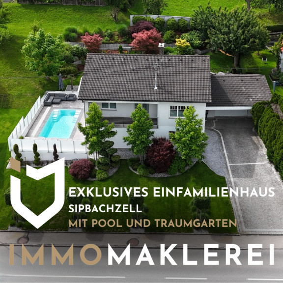 Haus - 4621, Sipbachzell - EXKLUSIVES EINFAMILIENHAUS
MIT TRAUMGARTEN UND POOL