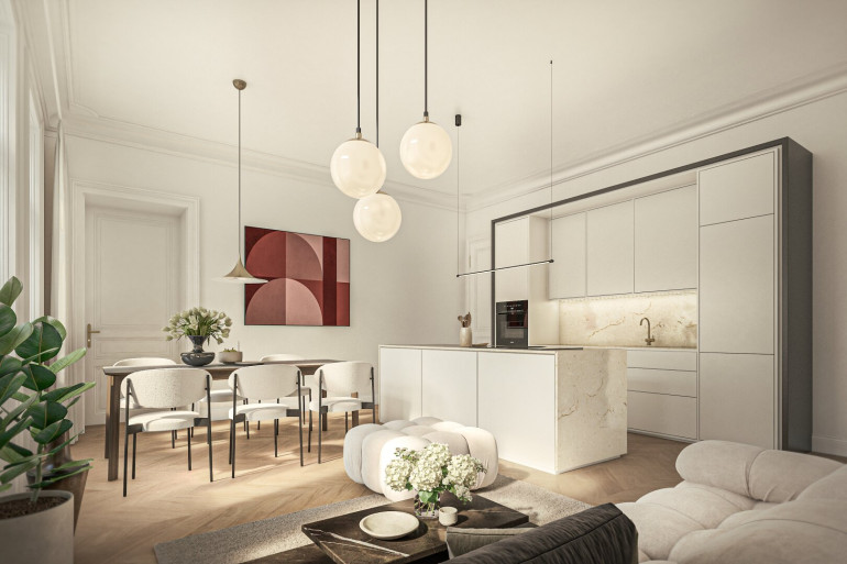 Wohnung - 1030, Wien - ANDEA – Parkside Residences – Exklusive 5-Zimmer-Wohnung inklusive Loggia
