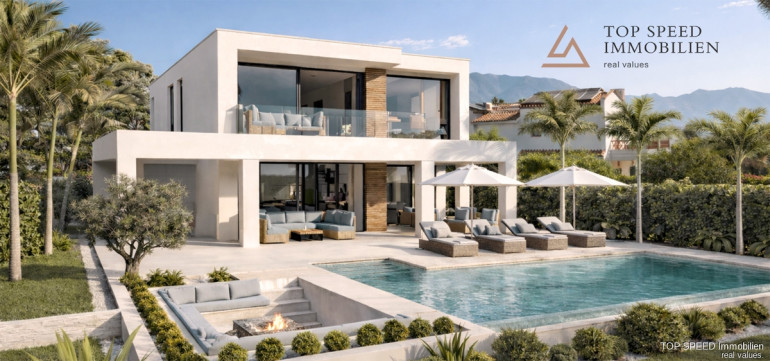 Haus - 29649, La Cala - Nähe Marbella -Luxusvilla am Golfplatz von Mijas -
maximaler Privatsphäre, unverbaubare Sicht