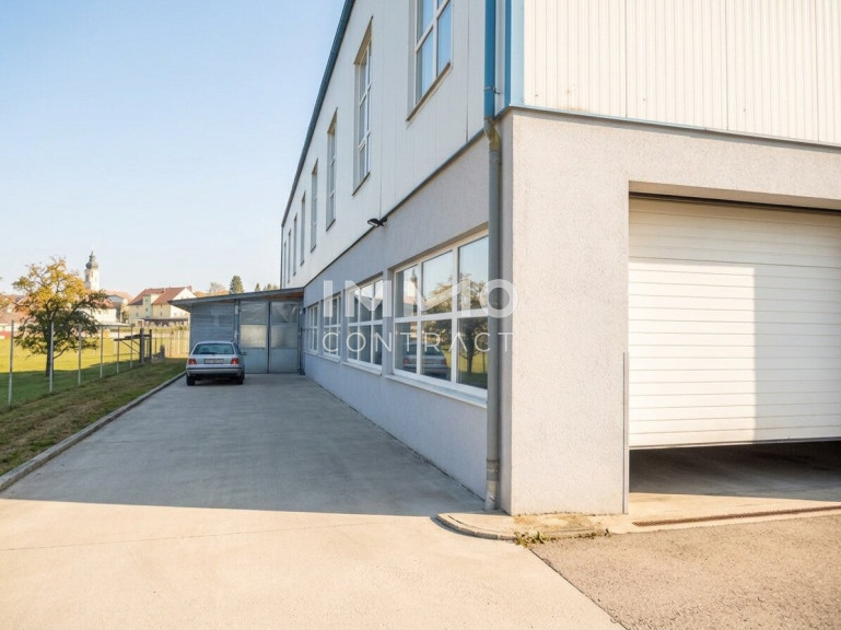 Halle / Lager / Produktion - 3322, Viehdorf - Lagerhalle mit ca. 500 m² Fläche günstig zu vermieten, Raumhöhe ca. 3,2 m, Einfahrtstor ca. 4x3 m.