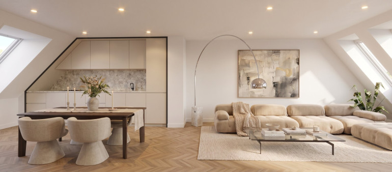Wohnung - 1030, Wien - ANDEA – Parkside Residences | Exklusive Dachgeschosswohnung mit traumhafter Terrasse
