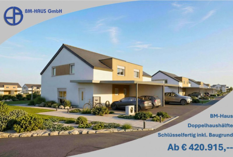 Haus - 9431, St. Stefan - Modernes Wohnen mit Koralmblick! 8 exklusive Doppelhaushälften in St. Stefan 