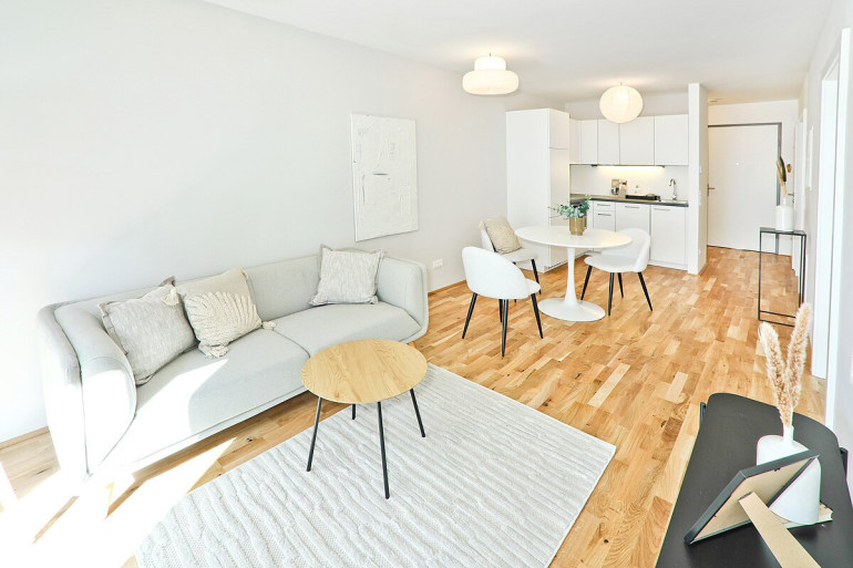 Wohnung - 1220, Wien - Wunderschöne Ruhelage | 2-Zimmer-Wohnung mit Balkon | Platzhyrsch | Besichtigung am 22.07.26 (Anmeldung notwendig)