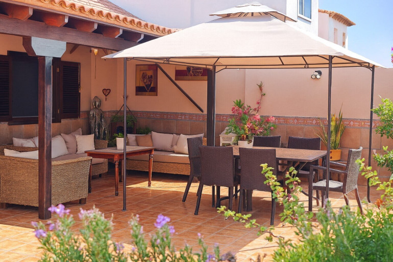 Haus - 38639, El Guincho - San Miguel de Abona - Teneriffa: Stilvolles Einfamilienhaus mit tollen Freiflächen und Gemeinschaftspool