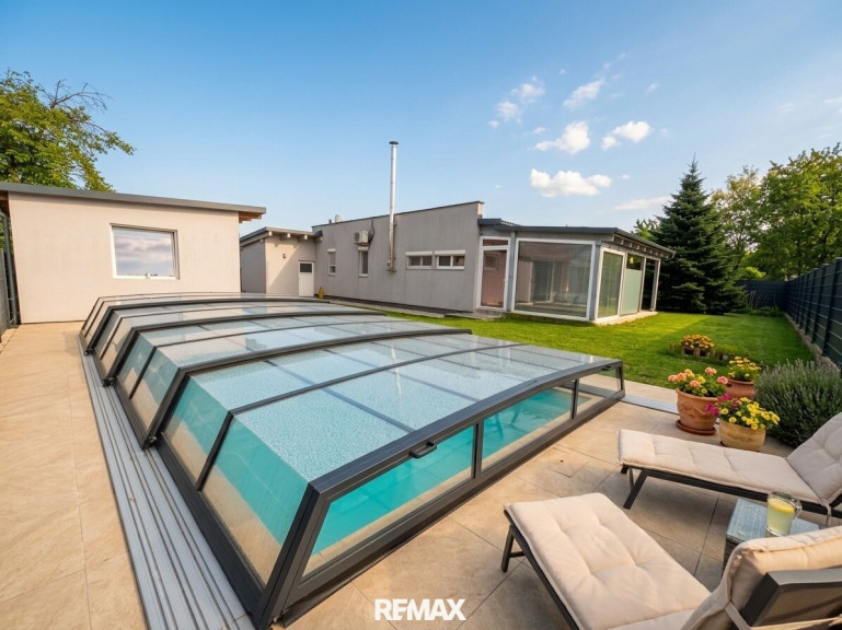 Haus - 8492, Halbenrain - Moderner Bungalow mit Pool und traumhafter Terrasse - barrierefrei nahe Bad Radkersburg