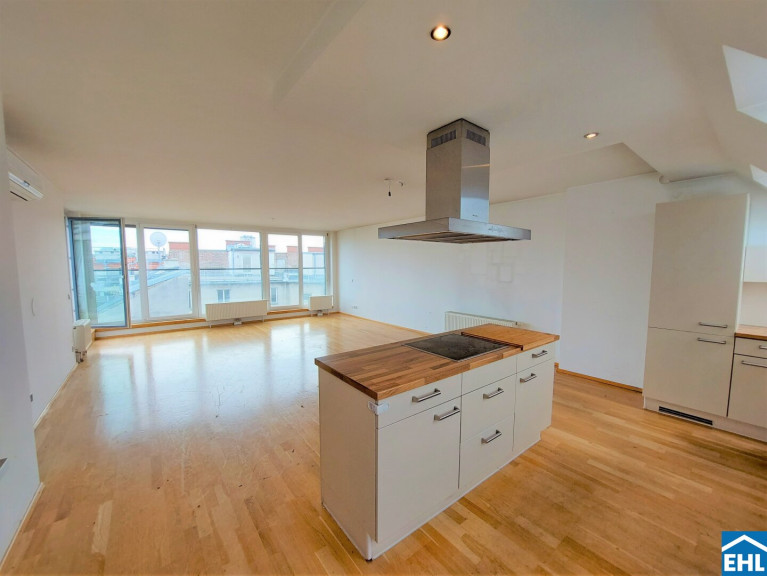 Wohnung - 1050, Wien - Exklusives Penthouse mit 5 Zimmern und mit 113 m² Dachterrasse im 5. Bezirk