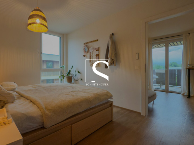 Wohnung - 5026, Salzburg - BLEIBEN in AIGEN | Neuwertige 2-Zimmer-Mietwohnung mit Tiefgaragenstellplatz und großem Balkon
