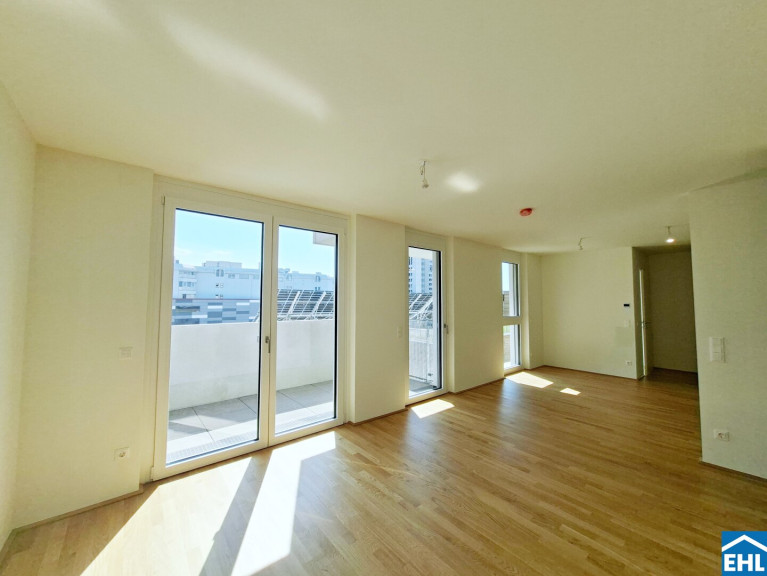 Wohnung - 1030, Wien - Durchdachte 1,5 Zimmerwohnung mit 12m² Balkonflächen in den PARK FLATS im 3. Bezirk