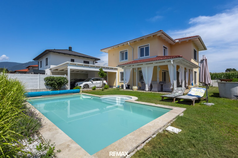 Haus - 9500, Villach - Einfamilienhaus mit Pool in Top Lage