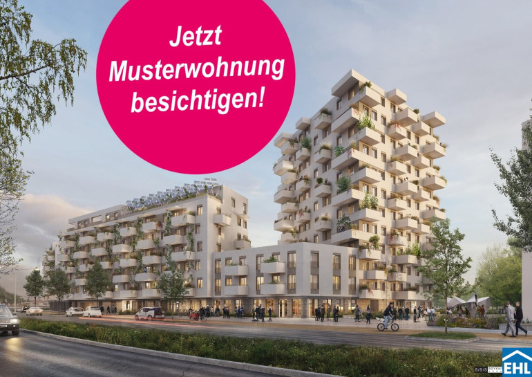 Wohnung - 1220, Wien - 4 Zimmer | Balkon | Raum für die ganze Familie