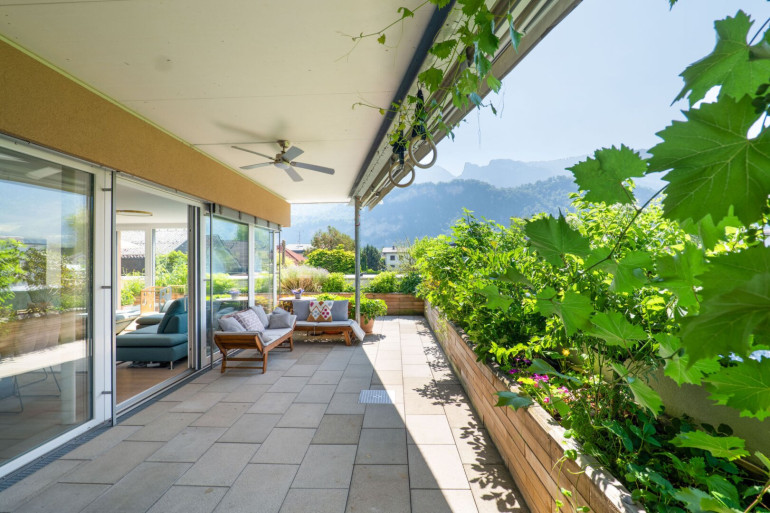 Wohnung - 6845, Hohenems - Exklusives Penthouse mit 104m² Wohnfläche und über 90m² Terassenfläche in Hohenems!