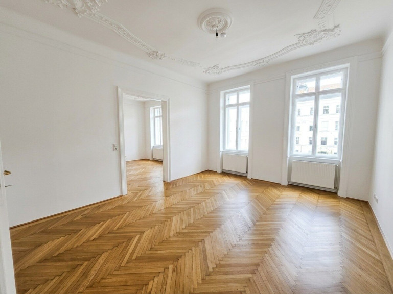 Wohnung - 1080, Wien,Josefstadt - Licht, Eleganz und Großzügigkeit - Großzügige 3,5-Zimmer-Altbauwohnung