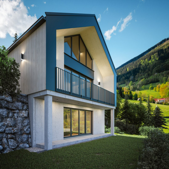 Haus - 8785, Hohentauern - Baubeginn April 2027: Modernes Panorama-Chalet in alpiner Traumlage - Zweitwohnsitz ist zulässig!