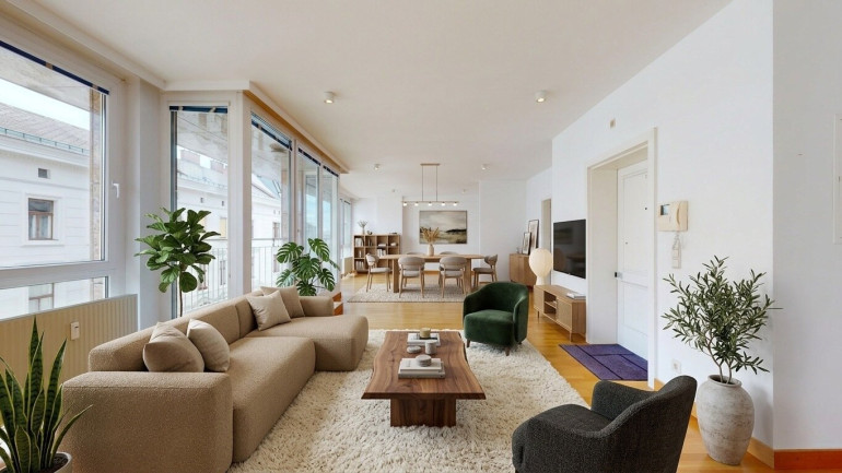 Wohnung - 1090, Wien - Grandiose 4-Zimmer-Dachgeschoss-Wohnung | Terrasse | Nähe Liechtensteinpark und Donaukanal