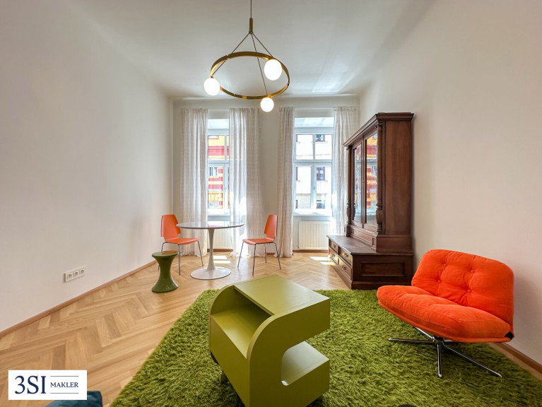 Wohnung - 1090, Wien,Alsergrund - Stilvoll Wohnen im 9. Bezirk - Lichtdurchflutete Altbauwohnung in ruhiger Seitenstraße