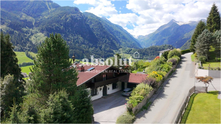 Haus - 5710, Kaprun - Wohnen mit Weitblick - Mehrgenerationenhaus mit Panoramablick auf das Kitzsteinhorn! 2.215 m² Grund!