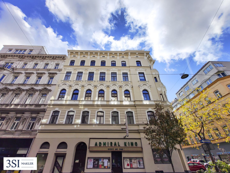 Wohnung - 1070, Wien - Verwirklichen Sie ihre Wohnideen! Stilaltbauwohnung in historischer Liegenschaft zur individuellen Gestaltung