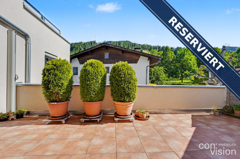 Wohnung - 6111, Volders - Sonnige 3-Zimmer-Wohnung mit großer Terrasse, 2 Balkonen & Doppelgarage in Volders, Tirol