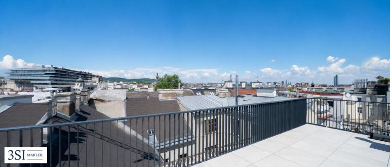 Wohnung - 1090, Wien - Servitenviertel! Exklusives 6-Zimmer-Penthouse mit Dachterrasse