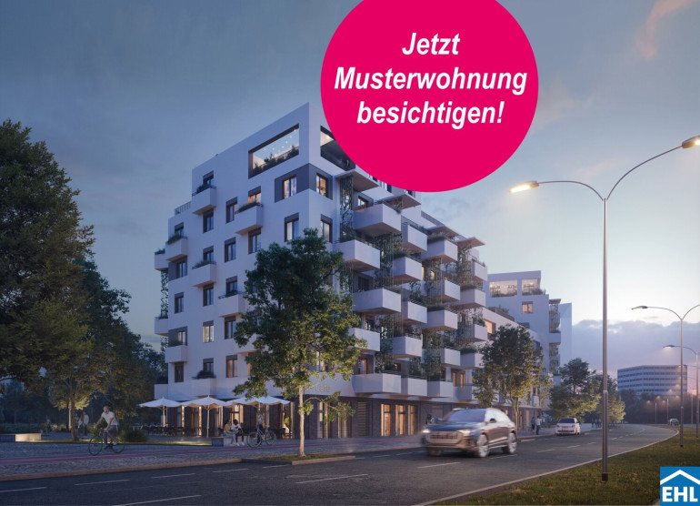 Wohnung - 1220, Wien - 2-Zimmer-Erstbezug | Alte Donau vor der Tür