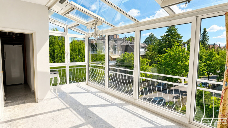 Wohnung - 1130, Wien - „Dachgeschosswohnung mit privatem Lift, Wintergarten und Garage in absoluter Toplage Hietzing“ | ZELLMANN IMMOBILIEN