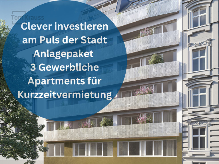 Wohnung - 1020, Wien, Leopoldstadt - Juwel am Karmelitermarkt: ANLAGEPAKET. 3 gewerbliche Einheiten für Kurzzeitvermietung