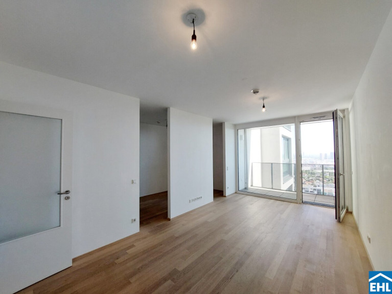 Wohnung - 1100, Wien - 16.OG im MYSKY: 2-Zimmer-Wohnung mit Balkon und sensationellem Weitblick!