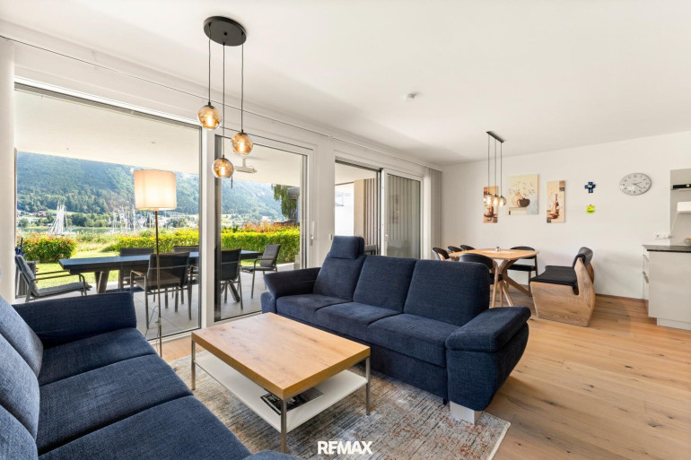 Wohnung - 9551, Bodensdorf - !!NEUER PREIS!! Exklusive Wohnung mit Eigengarten direkt am Ossiacher See
