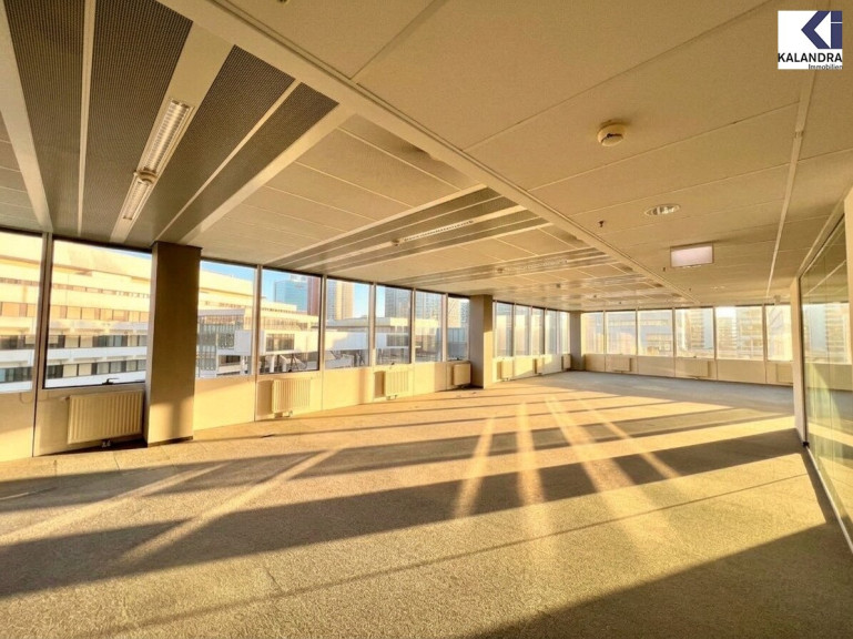 Büro / Praxis - 1220, Wien - GROSSRAUM-BÜRO IM SATURN-TOWER