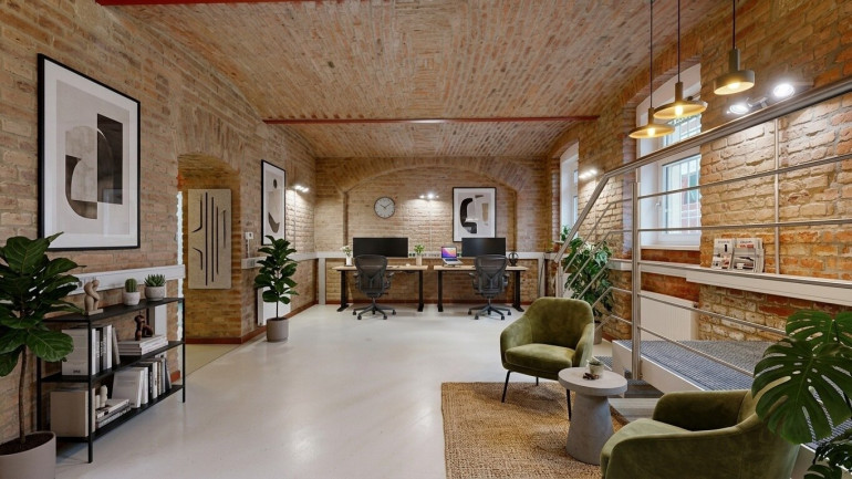 Büro / Praxis - 1080, Wien - Trendiges Geschäftslokal/Ladenlokal/Büro in Top Lage | Backsteingewölbe | sanierter Altbau