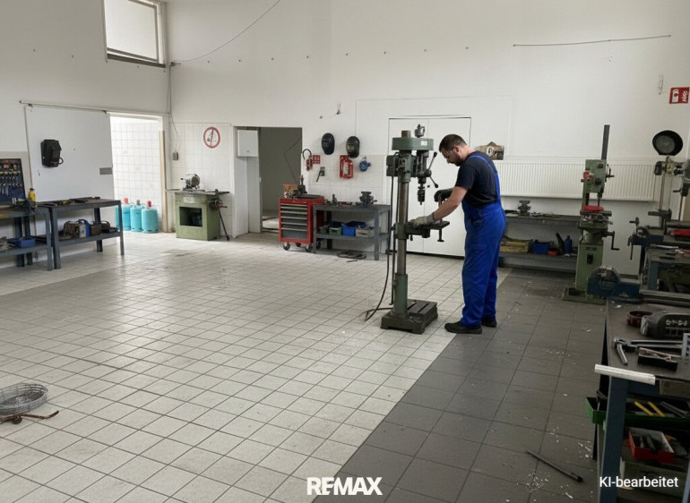 Halle / Lager / Produktion - 1230, Wien,Liesing - Vielseitiges Gewerbeobjekt, Hallen, Lager, Freifläche.