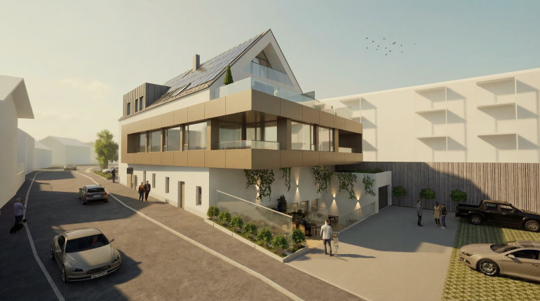 Büro / Praxis - 4230, Pregarten - Moderne Neubau-Büroflächen im Zentrum von Pregarten II Erstbezug Anfang 2027