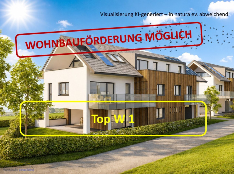 Wohnung - 5020, Salzburg - !!! WOHNBAUFÖRDERUNG MÖGLICH !!! - KAUF SALZBURG-STADT: NEUBAU Anfang Moosstraße - HASLBERGERWEG 31: 170 m² 5-Zimmer-Garten-Maisonette-Wohnung - mit 186 m² Eigengarten - 44 m² Süd-West-Terrassen - EG u. UG - Top W 1