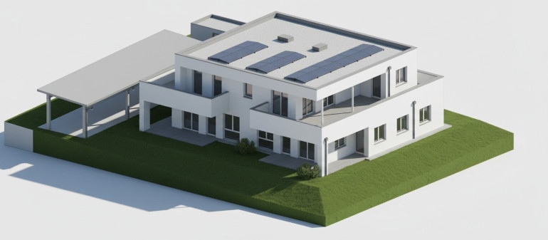 Wohnung - 4531, Kematen an der Krems - Erstbezug in Kematen: Moderne Wohnung mit Südbalkon /-terrasse , Carport & flexiblen Räumen!